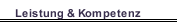 Leistung & Kompetenz